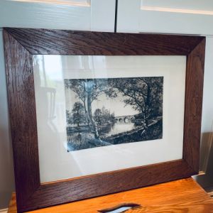 Tavla motiv Sonning Bridge