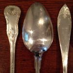 Bestick Nysilver - Skedar 4 st Smörknivar 4 st