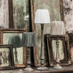 Lampskärm Louren Stentvättad Bomull - 3 storlekar - 6 färger