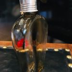 Fickplunta glas - Fjärilsmotiv