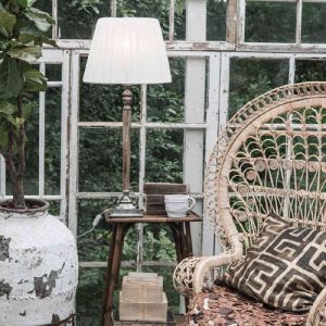 Bordslampa Robinsson m skärm Lovenia - 3 storlekar