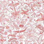 TYG Grazia Grande POSITIV - Stig Lindberg - 8 färger - Trevira CS Struktur