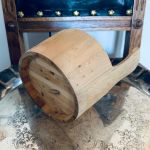 Träbytta med glasinsats