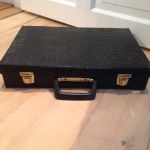 Väska Krokodilskinnsimitation 60/70-tal