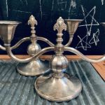 Paret ljusstakar Atla Nysilver