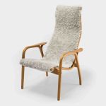 Stolsöverdrag Fårskinn - modell Lamino