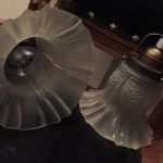 Set med 3 st fönsterlampor - ny el