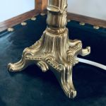 Bordslampa guldmålad