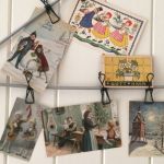 Vykort - Julhälsningar - set med 6 st