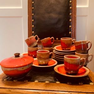 Glöggservis 19 delar - Keramik DC Sr P7m