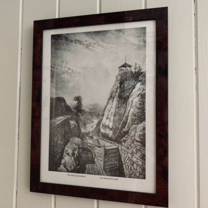 Tavla Tryck De Gamla Slussarne