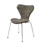 Stolsöverdrag Fårskinn - modell Mina