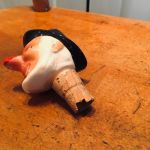Kork Porslin Fyllegubbe