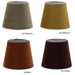 Lampskärm Velutto - 11 varianter - 14 färger