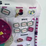 Tygkalender för lek