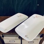 Paret uppläggningsfat Rörstrand - asymmetriska