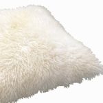 Lammskinnskudde Långhårig Lockig XL 70*70 cm