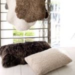 Posh Kudde i Tibetanskt Lammskinn 40*80