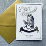 Träram med vykort från Minalima Harry Potter