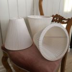 Lampskärm A-form med toppringfäste
