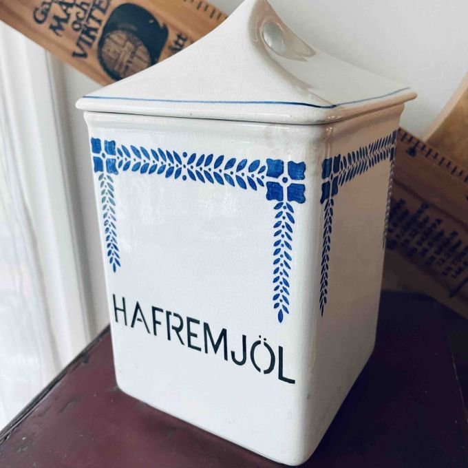 Porslinsburk Hafremjöl