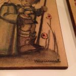 Paret små tavlor - Hummel