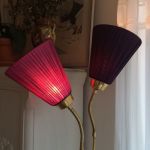 Lampskärm A-form med toppringfäste