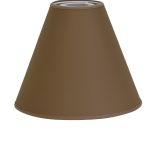 Lampskärm toppringfäste Leather - 5 färger