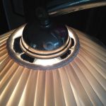 Lampskärm Veckad Satin