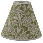 Lampskärm Toppringfäste - Sunflower - William Morris - 4 färger