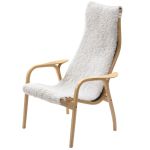 Stolsöverdrag Fårskinn - modell Lamino