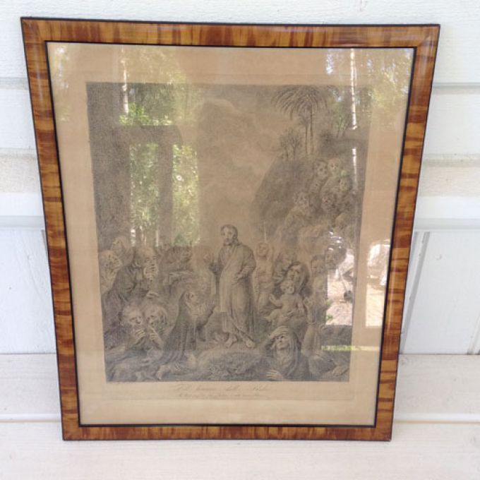 Gravyr eft Elias Martin: "Tillkomme Ditt Rike"