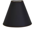 Lampskärm toppringfäste Leather - 5 färger