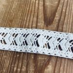 Spets 2,5 cm bred - 2 bitar