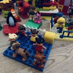 Stor Duplosats med låda - 338 bitar