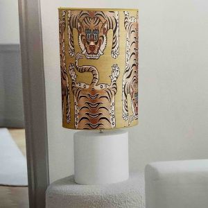 Tiger cylindrisk lampskärm - 4 färger