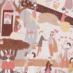 TYG Lustgård - Stig Lindberg - 2 färger - Trevira CS