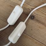 Paret vägglampor sänglampor