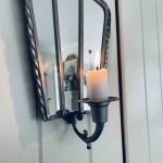 Spegellampett tenn - Glaskonst Klöva Hallar