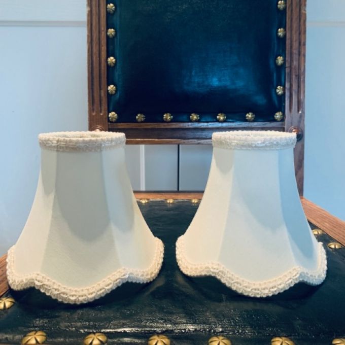 Paret lampettskärmar