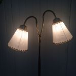 Lampskärm A-form med toppringfäste