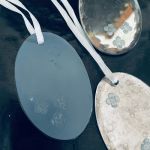 4 st spegelprydnader hängbara