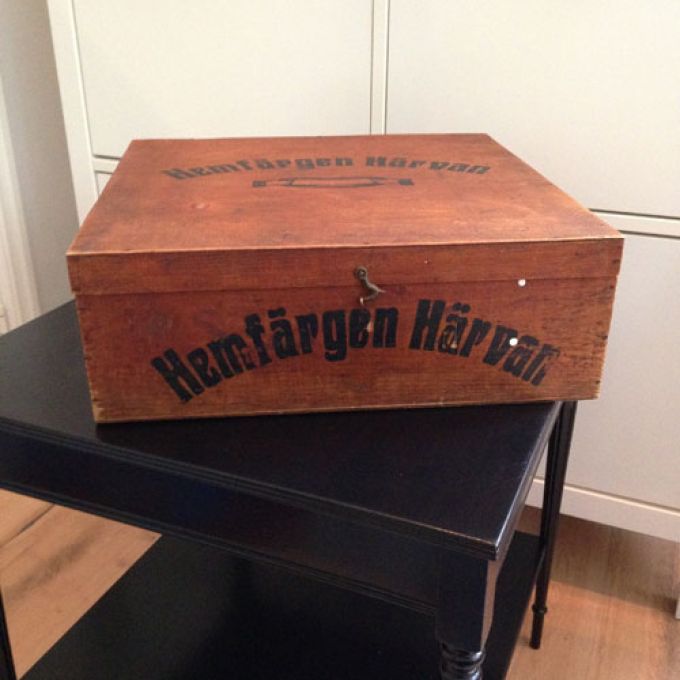 Låda Hemfärgning