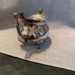 Sockerskål nysilver