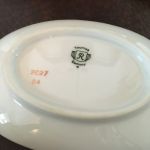 Set med 5 st småfat 50-tal