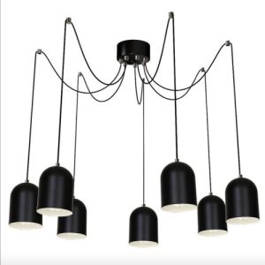 Taklampa Spider 7 armar