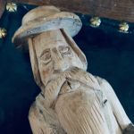 Snidad trägubbe hög