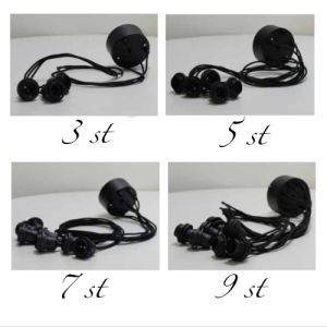 Upphäng 3, 5, 7 eller 9 lampor