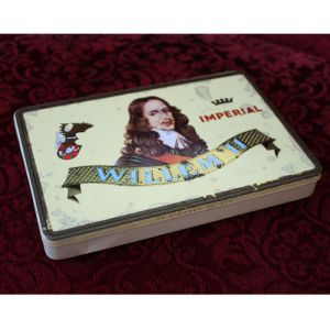 Cigarrask plåt m cigarrer