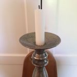 Hög ljusstake metall